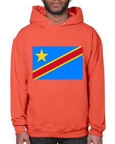 Congo Democratic Republic of the 613# - world flags- Hoodie