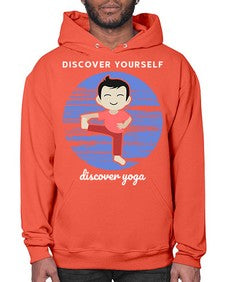 Discover Yourself Discover Yoga 199# - yoga- Hoodie