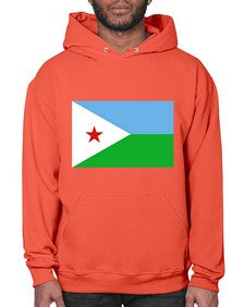Djibouti 670# - world flags- Hoodie