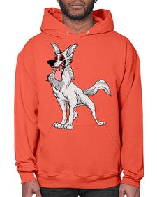 dog 109# - dogs- Hoodie