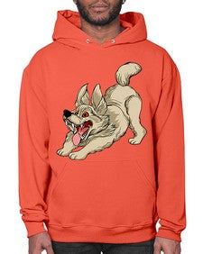 Dog 96# - cartoon animals- Hoodie