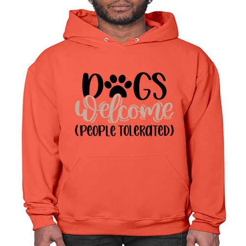 Dogs Welcome Style 21# - dogs- Hoodie