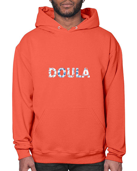 Doulashirtfloralbirthteamgift728# - doubla- Hoodie