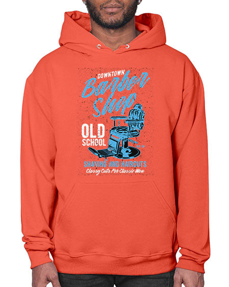 Downtown Barbershop730# - barber- Hoodie