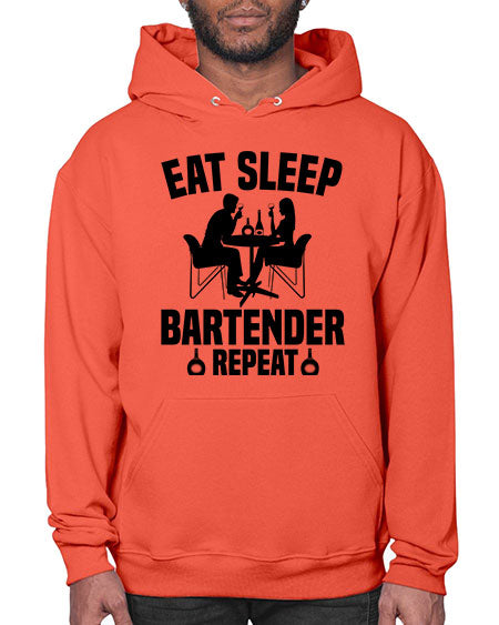 Eat sleep Style 130# - bartender- Hoodie