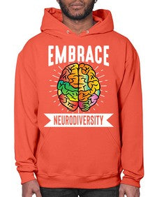 EmbraceNeurodiversityAwarenessTshirt 133# - alzheimers- Hoodie