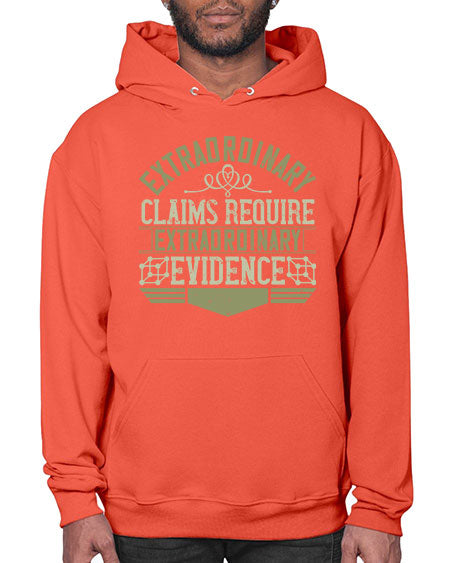 Extraordinary claims require extraordinary evidence 293# - general science- Hoodie