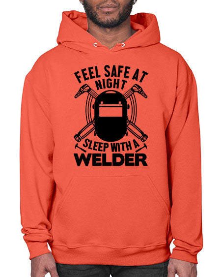Feel safe at night Style 777# - welder- Hoodie