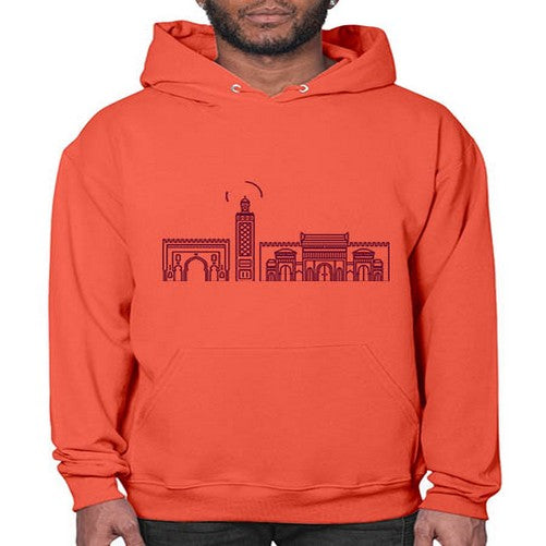 Fez 719# - cities- Hoodie