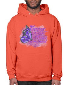 Forever In My Hear Alzheimer 149# - alzheimers- Hoodie