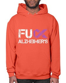 Fuck Alzheimers Fuck Dementia Alzheimer 151# - alzheimers- Hoodie