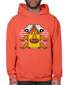 Fuck the weekend 128# - cartoon general- Hoodie