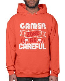 Gamer zone Be careful 18# - video games- Hoodie