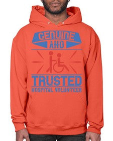Genuine and Trusted Hospital Volunteer Style 2# - volunteer- Hoodie