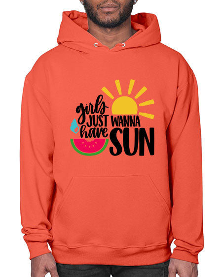 Girls Just Wanna Have Sun Style 44# - summer- Hoodie