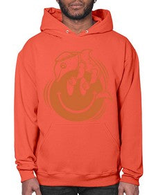 Give smile get hugs 131# - cartoon general- Hoodie