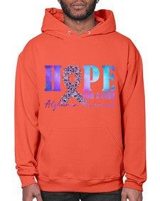 Hope For A Cure AlzheimerS Awareness 163# - alzheimers- Hoodie