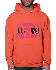 I Love Nursing Style Style 897# - nurse- Hoodie