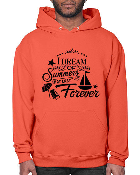 I dream of summers that last forever 95# - summer- Hoodie