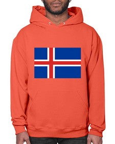Iceland 921# - world flags- Hoodie