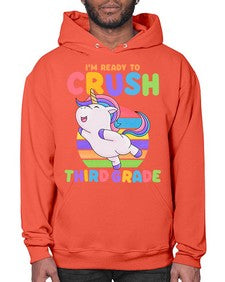 Im Ready to Crush third 392# - third grade- Hoodie