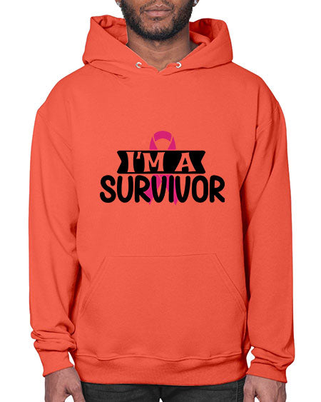 Im a Survivor 17# - breast cancer- Hoodie