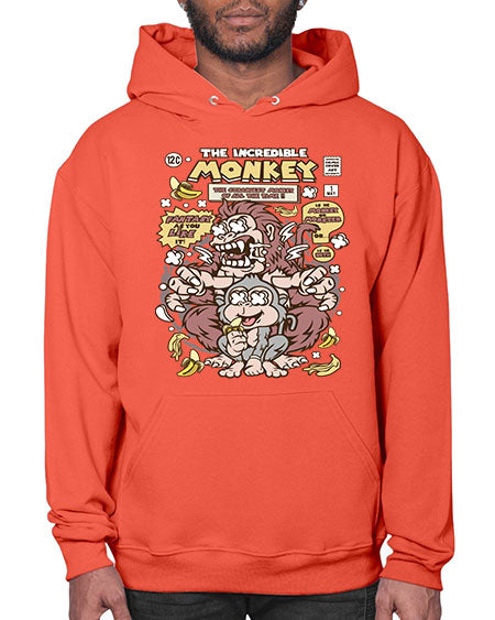 Incredible Monkey - monkey- Hoodie
