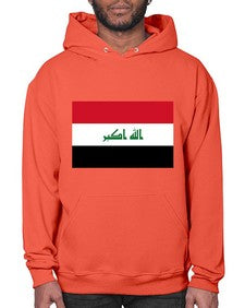 Iraq 961# - world flags- Hoodie
