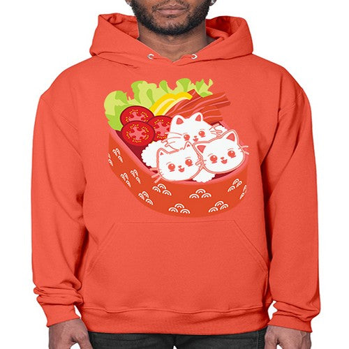 Kawaii Cat Boxed Lunch Anime Anime 266# - anime- Hoodie