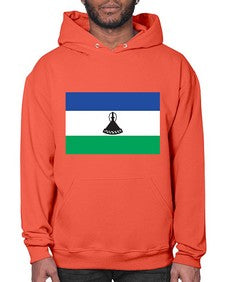 Lesotho 1129# - world flags- Hoodie