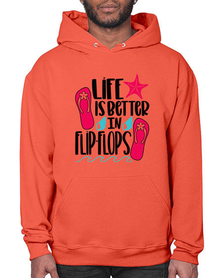 Life Is Better Is FlipFlops Style 31# - summer- Hoodie