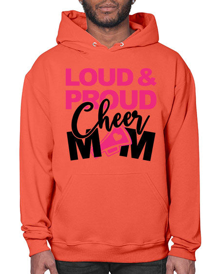 Loud Proud Cheer mom 765# - cheer- Hoodie