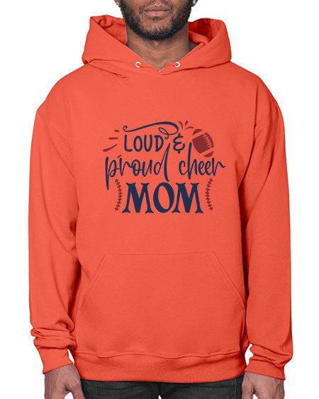 Loud proud cheer mom 1534# - cheer- Hoodie