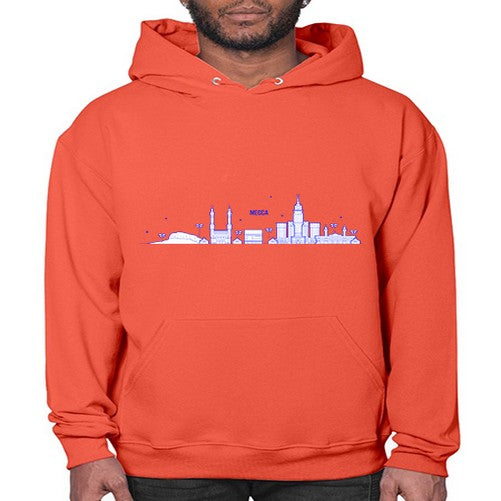 Mecca 1265# - cities- Hoodie