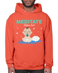 Meditate Before Bed 421# - yoga- Hoodie