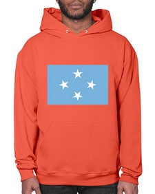 Micronesia 1293# - world flags- Hoodie