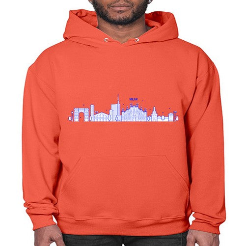 Milan 1298# - cities- Hoodie