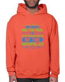 Moms are the 171# - cartoon super hero- Hoodie