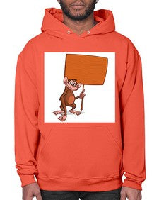 Monkey 176# - cartoon animals- Hoodie
