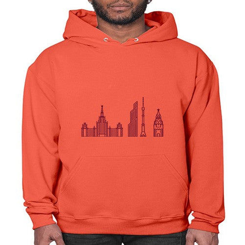 Moscow 1355# - cities- Hoodie