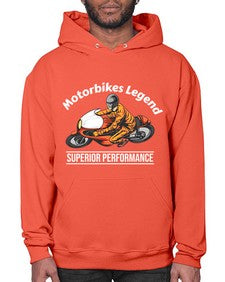 Motorbikes legend 45# - motorcycle- Hoodie