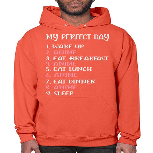 My Perfect Day Funny Kawaii Anime 269# - anime- Hoodie