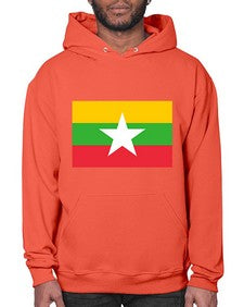 Myanmar 1398# - world flags- Hoodie