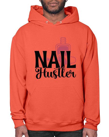 Nail Hustler 1124# - nail tech- Hoodie
