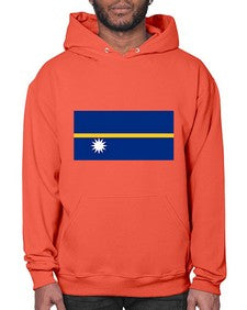 Nauru 1419# - world flags- Hoodie