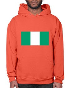 Nigeria 1493# - world flags- Hoodie