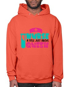 Nurse A Little Just Above Queen Style Style 1145# - nurse- Hoodie