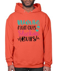 Nurse Fixin Cuts Stickin Style Style 1153# - nurse- Hoodie