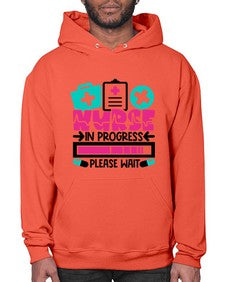 Nurse In Progress Please Wait Style Style 1160# - nurse- Hoodie