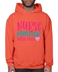 Nurse Mother Coffee Lover Style 1185# - nurse- Hoodie